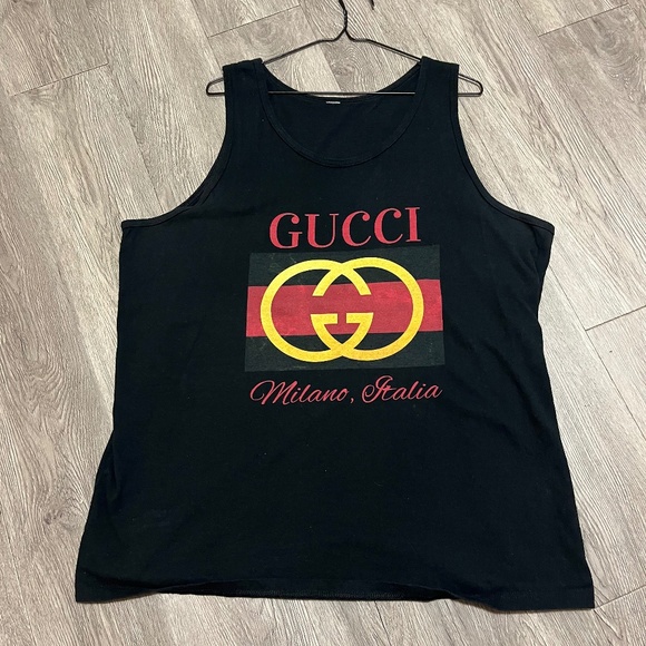Gucci Italia designer tank top. - Picture 1 of 6